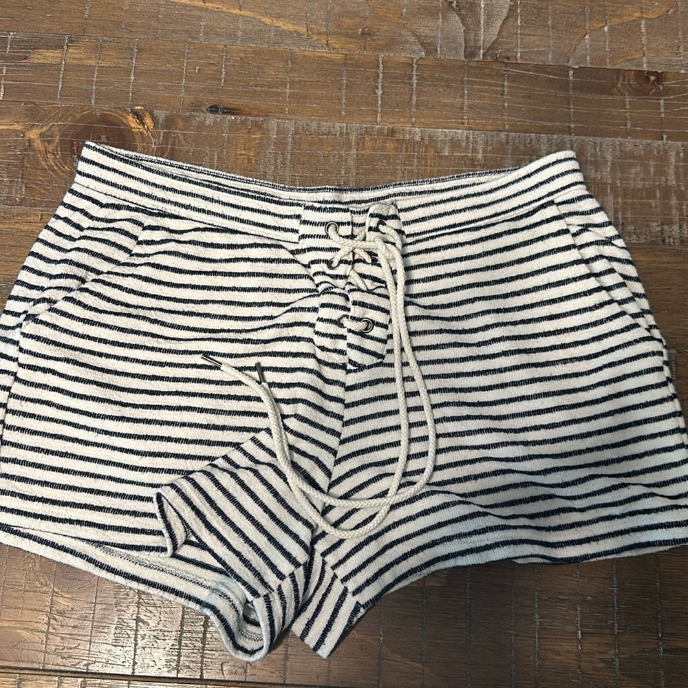 Aerie knit lace up hi-rise short